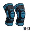 Motion Max Knee Pro Brace, Knee Bone Recovery Brace, Support for Bone-on-Bone Walking Blue,X-Large