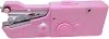 Sewing Machines, Portable Manual Sewing Machine Handheld Rope-free Electric Quick Build DIY Apparel Supplies Arts Crafts Home Garden Embroidery, Sewing Made Easy(Roze)