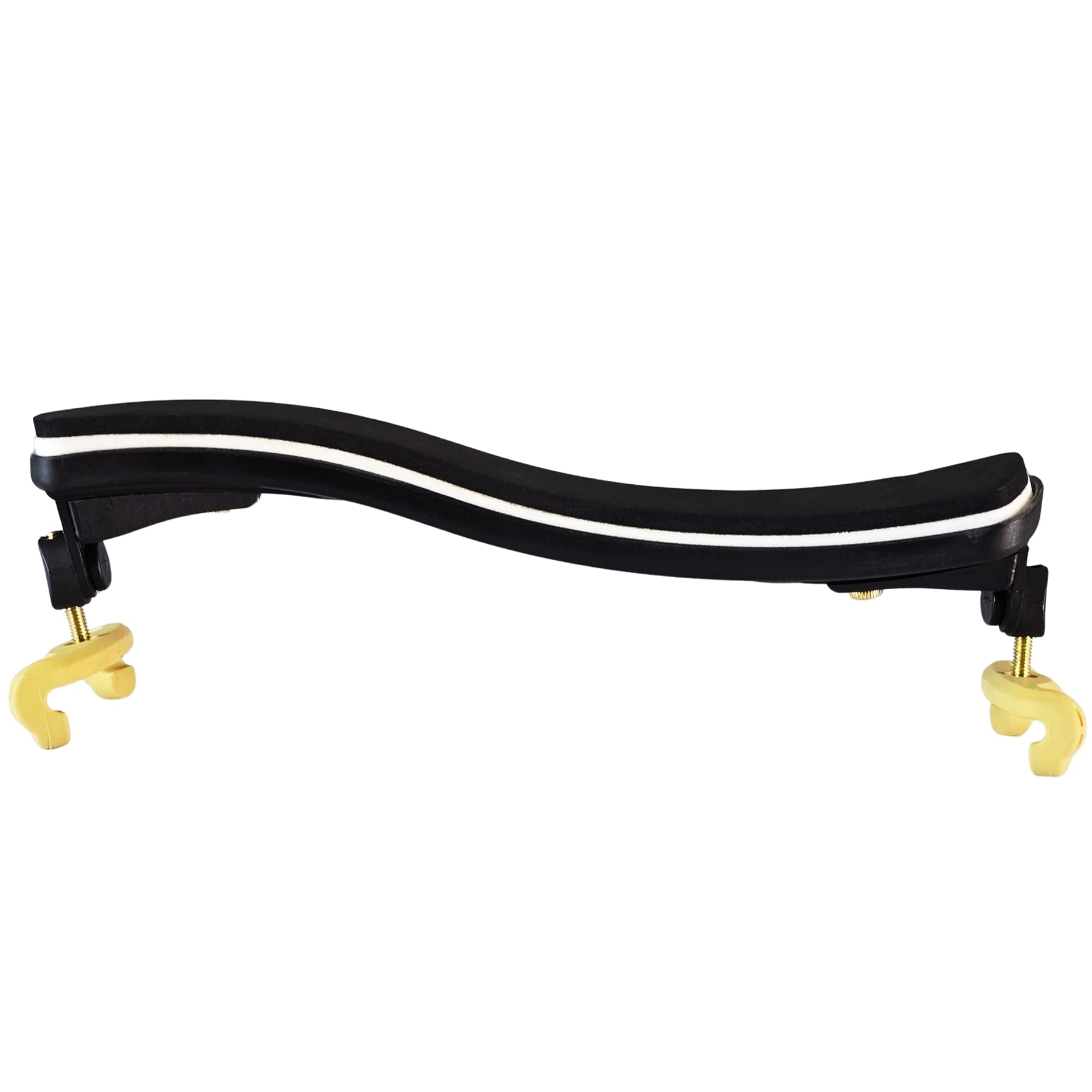 Hidersine ANDANTE Series Épaulière de qualité supérieure pour violons de taille 4/4 et 3/4 – Construction en résine ABS durable – Rembourrage ergonomique en mousse et pieds en caoutchouc – Noir