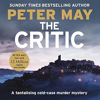 The Critic Audiolibro Por Peter May arte de portada
