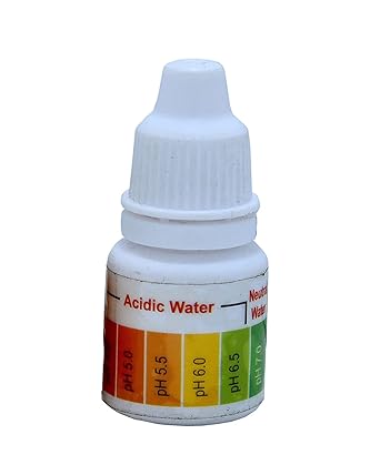 AQUALIQUID RO pH Drop for pH Testing and Alkaline level, with orp Anti-oxidant Drop test for Alkaline for pH Water Testing with pH Color Chart, pH Test Kit, Litmus liquid (PH Test-1)