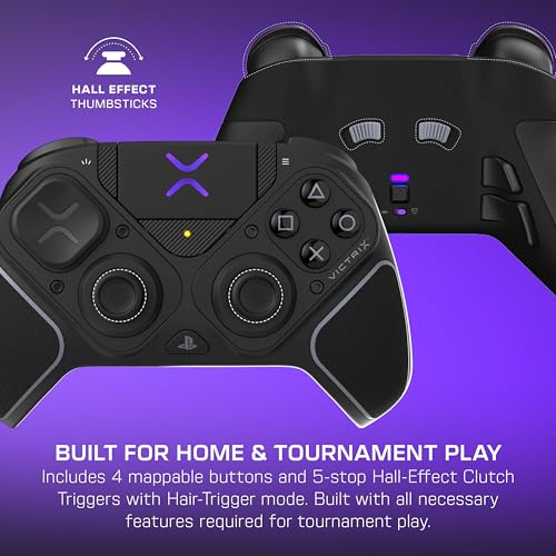 Image of Bundle of Turtle Beach Atlas 200 Wired Gaming Headset Officially Licensed for PS5 & PS4 - Black + Victrix Pro BFG Reloaded Wireless Gaming Controller Officially Licensed for PS5, PS4, PC