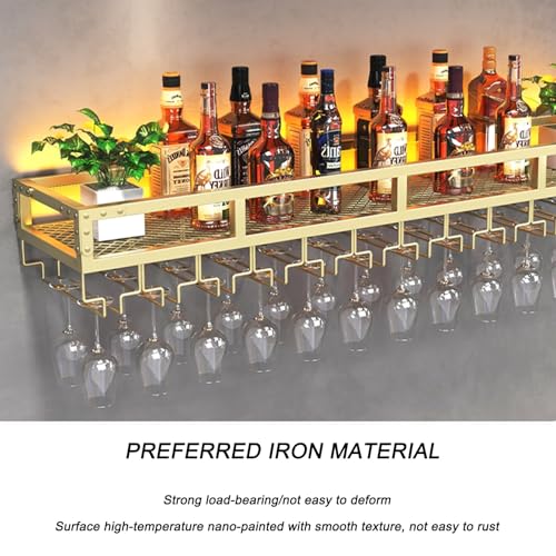 Étagère de rangement multifonctionnelle avec éclairage LED intégré