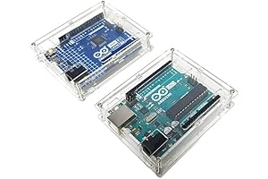 2-Pack Transparent Arduino Uno Enclosure