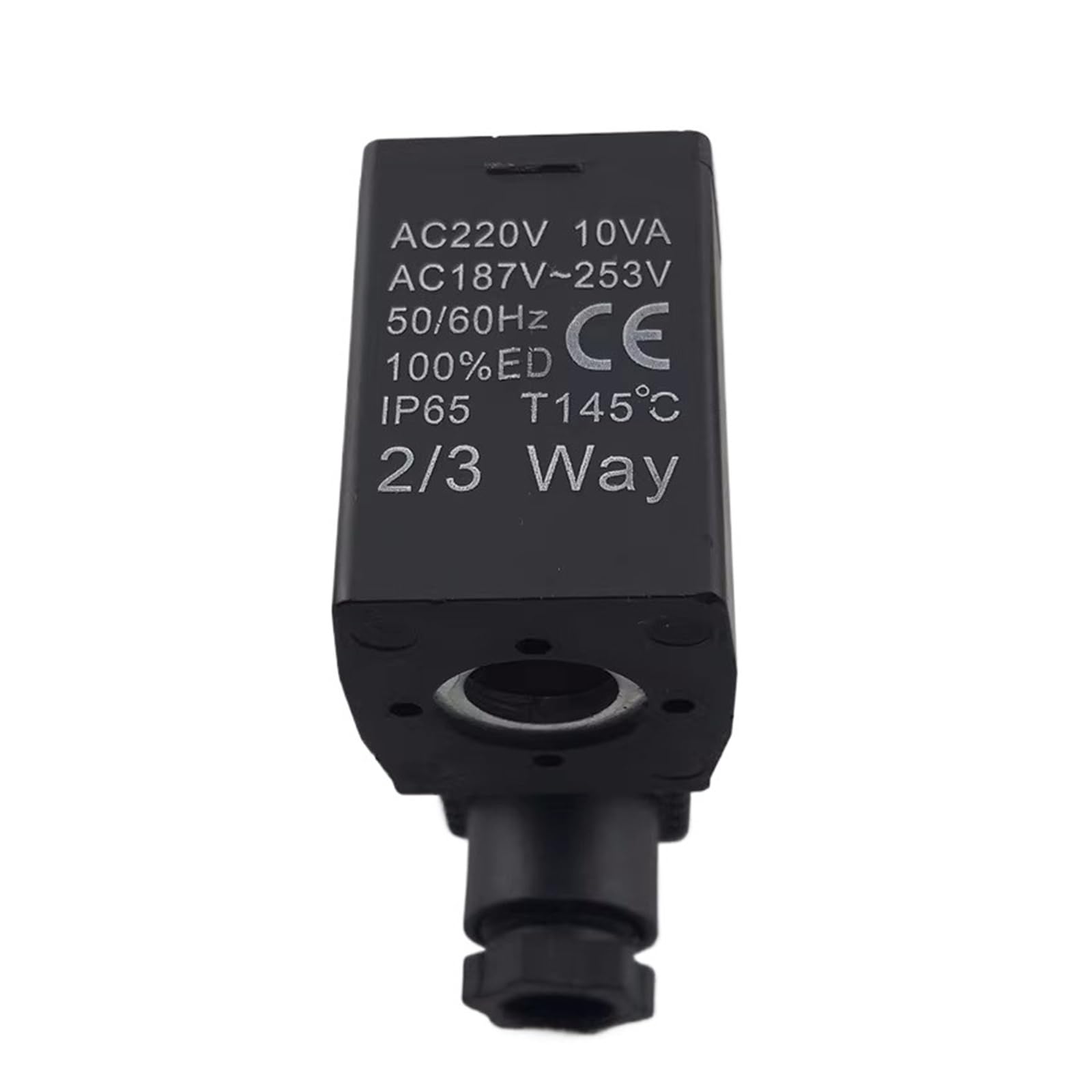 EOTVHTMT 1PCS Electromagnetic Valve Coil AC 220V 10VA, AC 187-253V, DC 24V 6.5W, DC 21.6-26.4V 2/2way Inner Diameter11mm Height40mm(AC110)