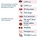 Air Fryer Accessories Cooking Times Cheat Sheet Kitchen Conversion Chart Fridge Magnet Guide Big Text 9”x10” Kitchen Gift Recipe Cookbook 90 Foods Pizza Chicken Nuggets French Fries Dessert