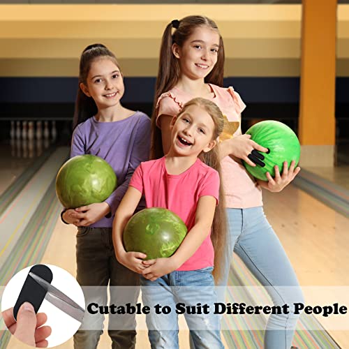 120 Pieces Bowling Tape Bowling Thumb Tape Bowlers Tape With Portable Box Flex Bowling Finger Tape Elastic Bowling Thumb Protector Protective Performance Tape For Bowlers Exercise Sport (Black) #TOP3