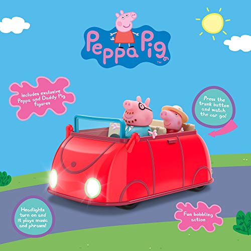 Peppa Pig Lights & Sounds Family Fun Car