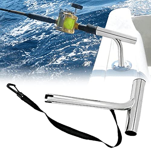 Porte-pêche à pêche robuste en acier inoxydable pour tous types de cannes - 6