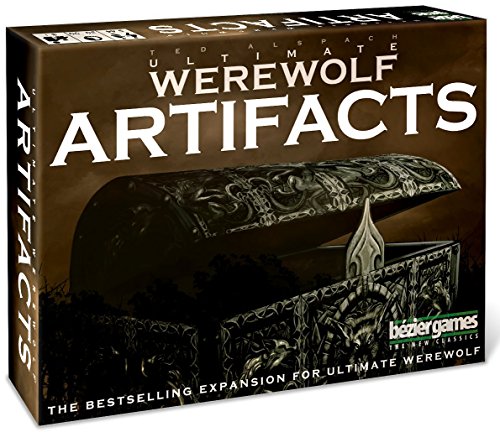 Ultimate Werewolf Artifacts - Expansión para juego de mesa de bluffing, edición 2da, para 3 a 30 jugadores, a partir de 8 años