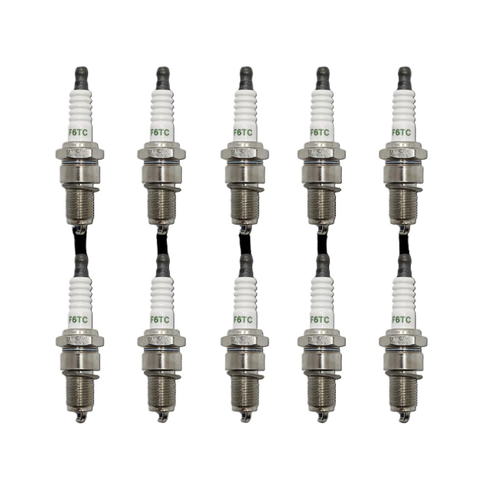 Bujía compatible con cortacésped y herramientas de jardín de repuesto para BPR6ES W20EPR-U W7DCR RN9YC