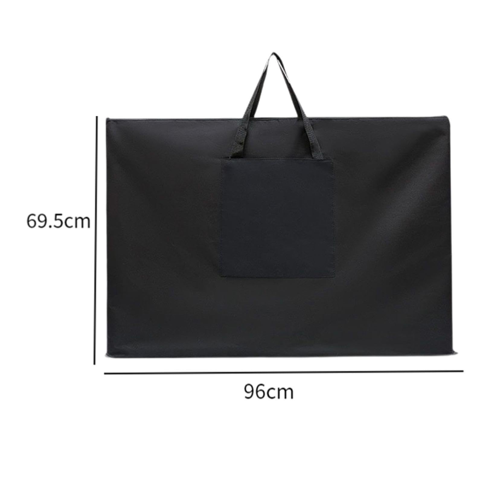 Bolsa de transporte para portafolio de arte, bolsa de transporte para artista, multifuncional, tamaño grande, 37,80 ''x 27,36'', bolsa de dibujo para