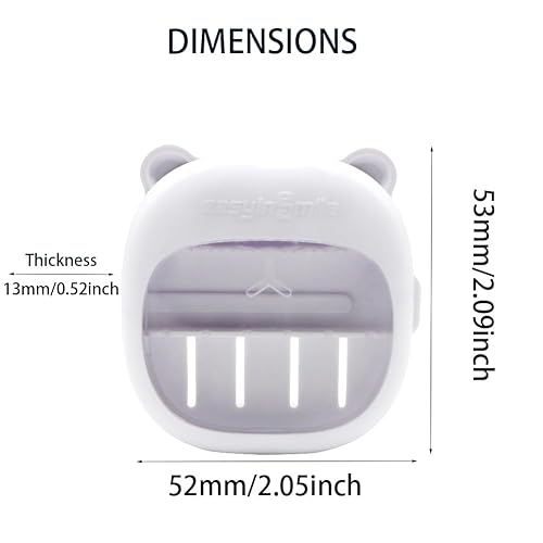 Miniatura 5 de Caja organizadora de manejo endodóntico, 5 unidades, archivos de conducto radicular dental, caja de desinfección con 6 ranuras y regla de medición