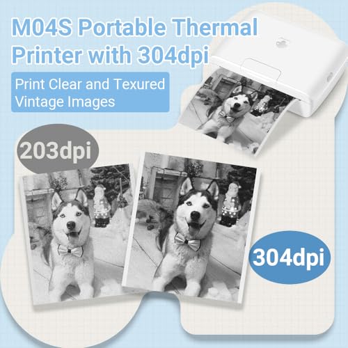 Phomemo M04S 110mm Stampante Termica Portatile