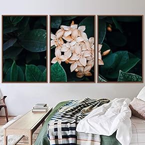 signwin 3 Piece Framed Canvas Wall Art Colorful...