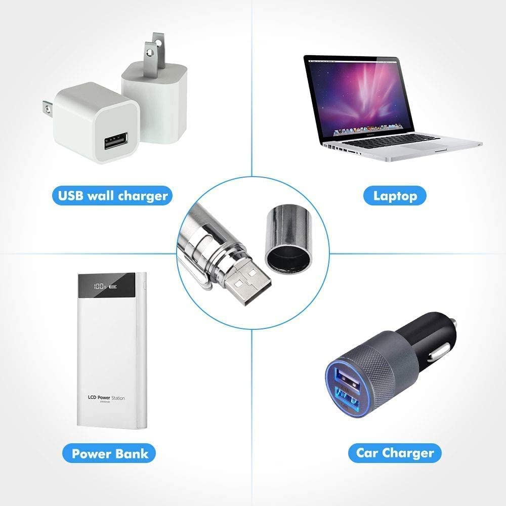 Giocattolo LED Per Gatti E Cani - Puntatore 7 In 1 Ricaricabile USB, Con Modelli Interattivi - Foto 10