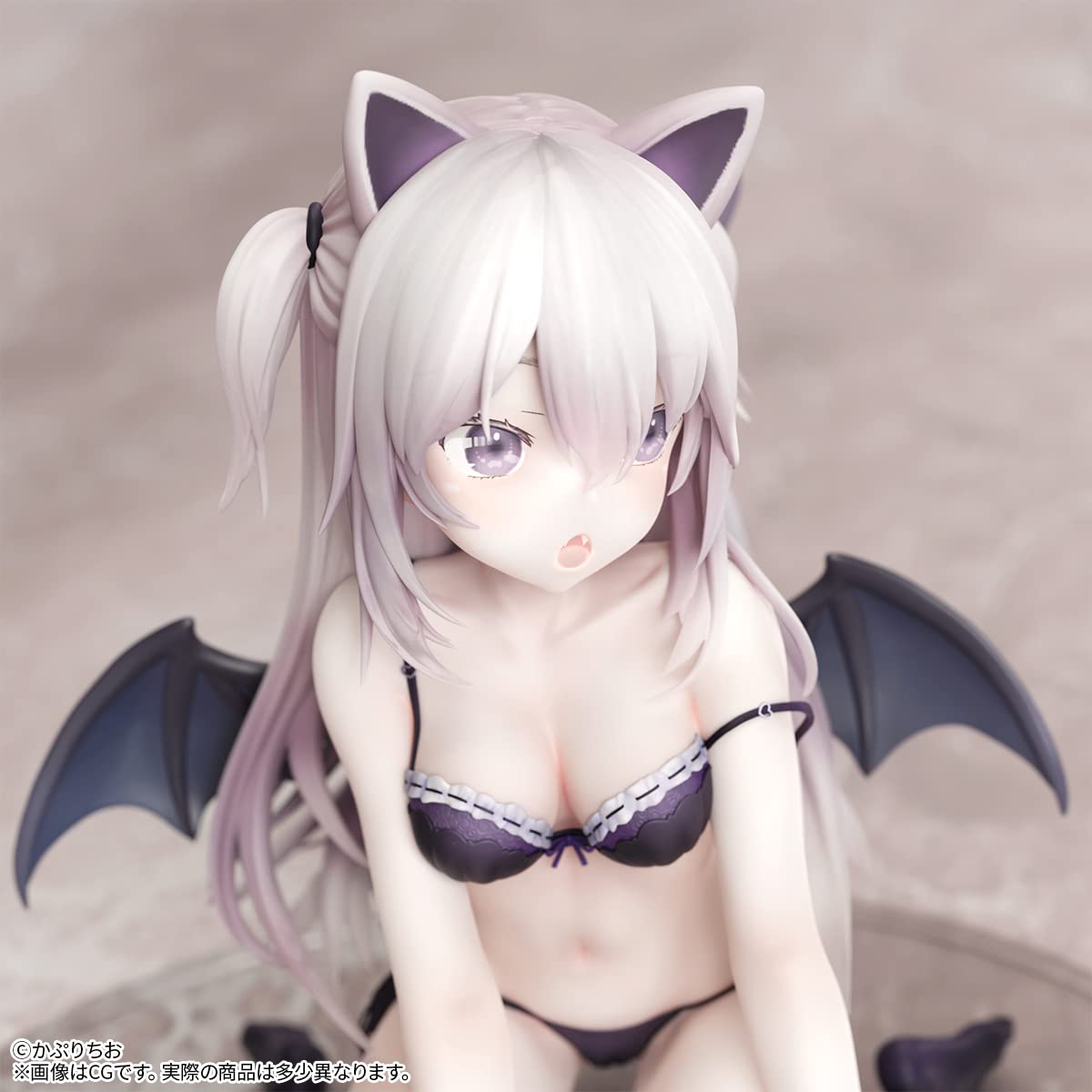 Amazon | 「にゃQバス」illustrated by かぷりちお 1/6スケール 塗装
