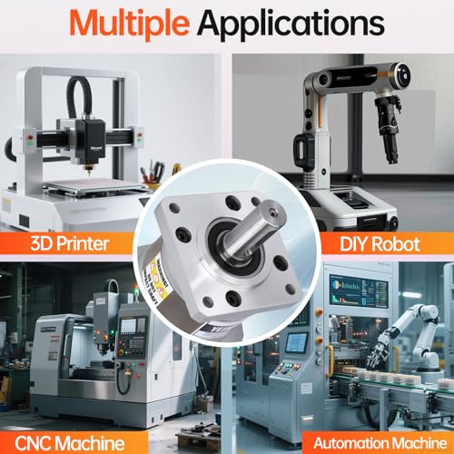 Boîte de vitesses planétaire Nema 23 pour automatisation de machine CNC - 6