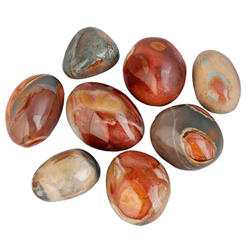 Mookaitedecor Natural Ocean Jasper Pocket Palm Stone Worry Stones Therapy Crystal Healing Gemstone Irregular Shape #TOP4