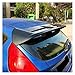 Car Rear Trunk Roof Top Wing Compatible with Ford Fiesta MK6 MK7 2008-2017 ST Style Tail Spoilers Boot Auto Parts Body Kits Accessories(Glossy Black)