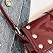 Imagen de [Psdndeww] Bolsos de hombro con tachuelas para mujeres de cuero PU 90S punk bolsa de mano casual bolso de mano bajo la axila para uso diario