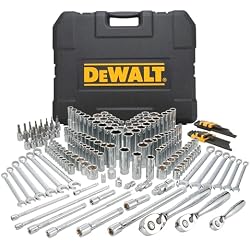 DEWALT Mechanics Tools Kit and Socket Set, 204-Piece Dewalt Tool Set, 1/4