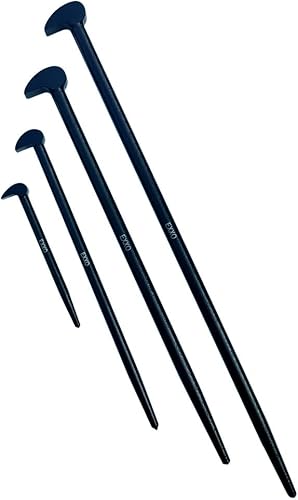 Miniatura 2 de EXXO Herramientas  Juego de 4 barras de palanca resistentes  Acero de aleación duradero de resistencia industrial para mecánicos automotrices,