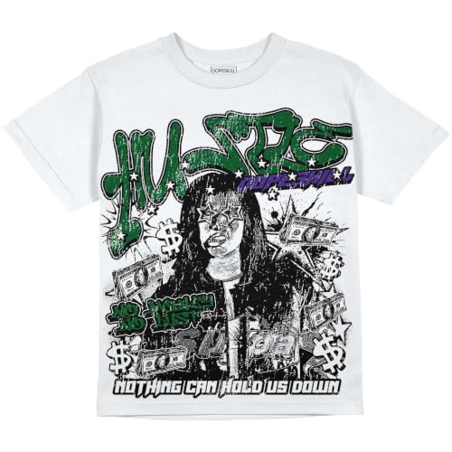 Image of DopeSkill Graphic Tee Streetwear Hypebeast Hip Hop Unisex Premium T-Shirt Sneaker Colour Matching Shirts Gift for Sneakerhead
