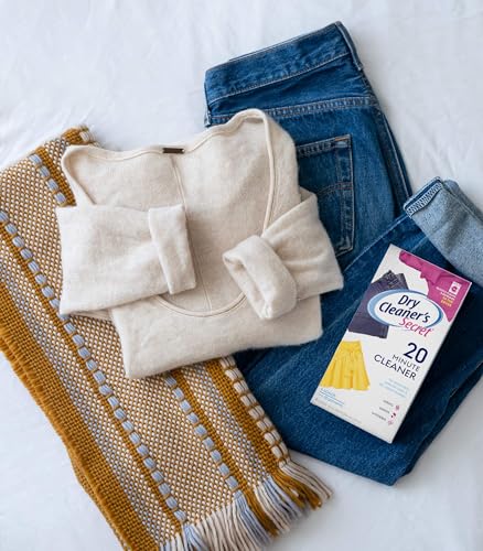 Woolite At-Home Dry Cleaner Dry Cleaning Cloths and Stain Removal, Easy to Use, Safe on Wool, Cashmere, and Designer Jeans, Fresh Scent, 6 Cloths - Thumbnail 3