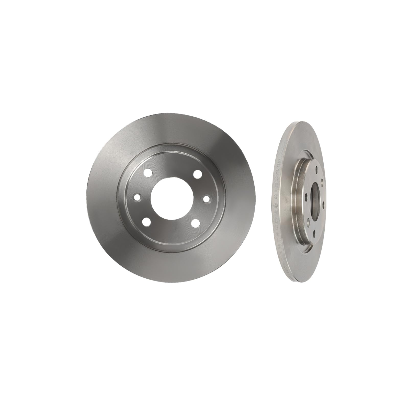 Frankberg 2x Bremsscheiben + 4x Bremsbeläge Vorne 1608691680, 4246R4 | Kompatibel mit C2 Enterprise JG, C3 I FC FN, C2 JM