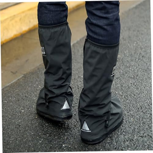 Cubiertas impermeables para botas Mipcase para hombre y mujer, protector de calzado reutilizable para actividades al aire libre miniatura 3
