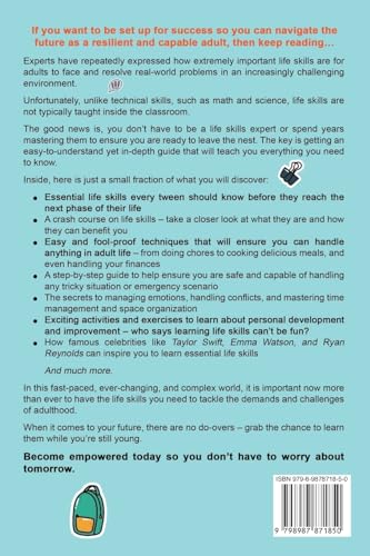 Epic Book of Kid Life Skills Awesomeness: How to Cook, Clean, Manage Money, Learn Internet and Body Safety, and Handle Big Feelings for Tweens Ages 8-12 WITH FUN ACTIVITIES image 4