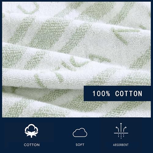 Image of Nautica - Cotton Hand, Fingertip & Bath Towel Set, 6 Pack Towels