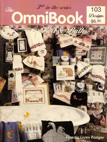 OmniBook For Bed and Bath - Cross Stitch Pattern