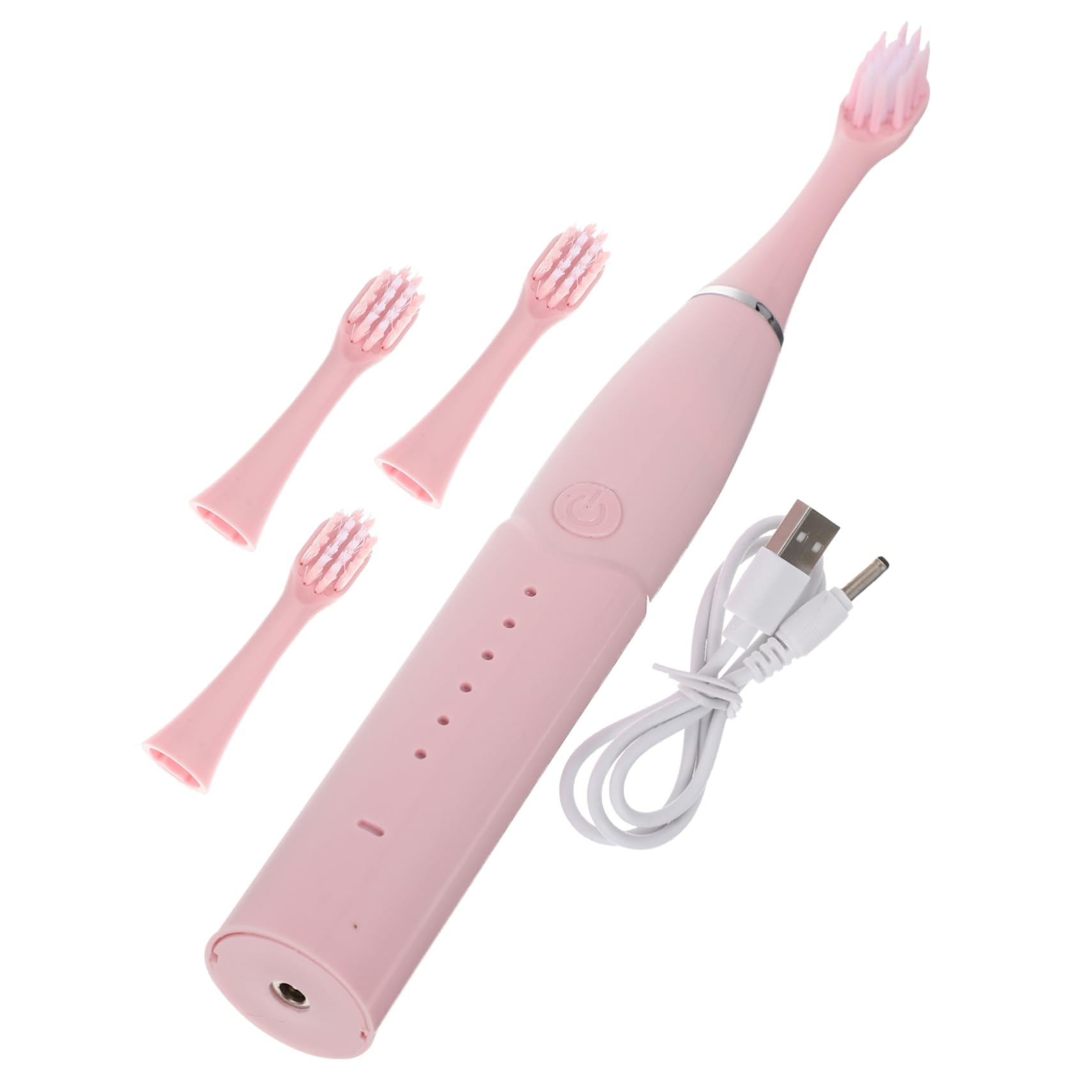 Gatuida Spazzolino Elettrico Ricaricabile Per Bambini Set 3 Pezzi Con 9 Testine Design Cartoon Portatile E Sicuro Per Pulizia Profonda Dei Denti Dei Bambini