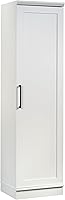 Sauder HomePlus Narrow Pantry Cabinet - Slim Single Door Storage with Adjustable Shelves, Soft White Kitchen Organizer