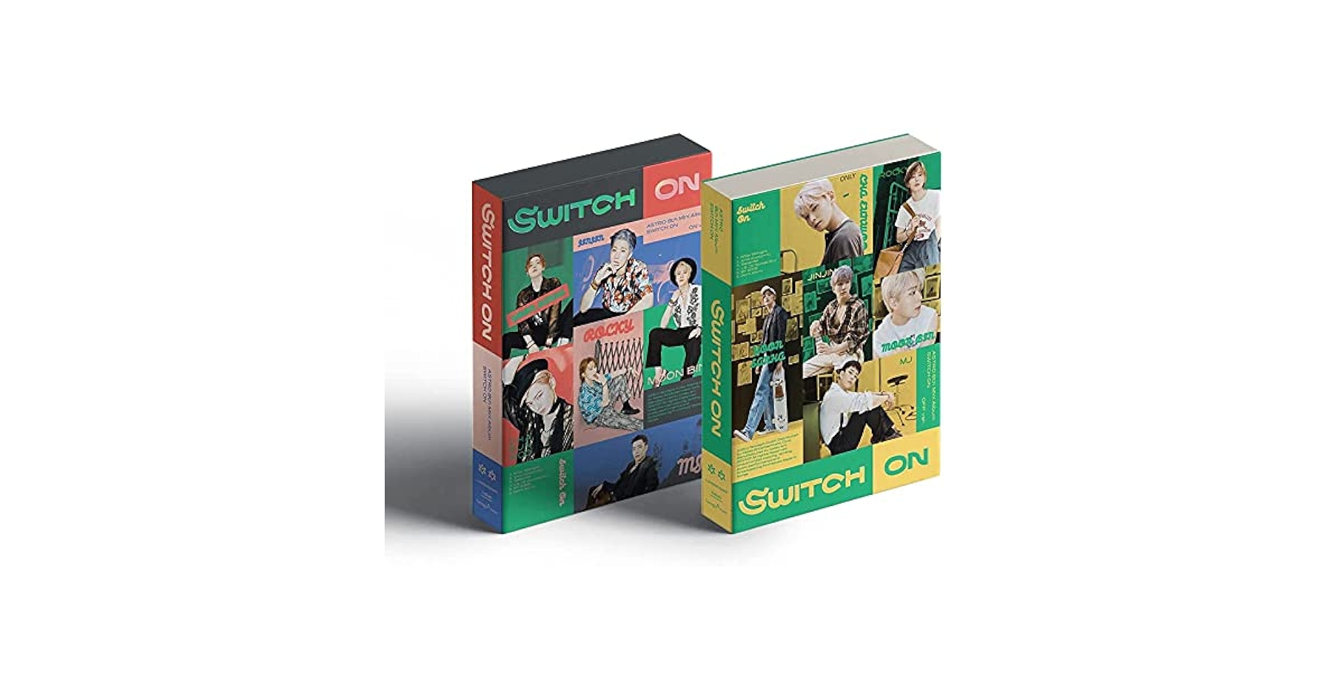 Astro - Switch ON (All Covers Full SET incl. CD, Photobook