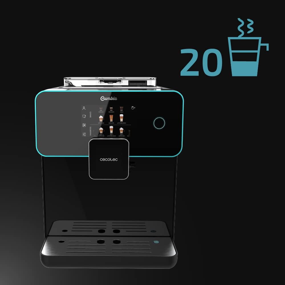 Cecotec Cumbia Power Matic-ccino 9000 S 20 Drikkevarer