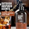 Every Man Jack Beard Essentials Gift Set for Men Complete Routine with 5 Full-Size Essentials Aged Bourbon Scent - Beard & Face Wash, Lotion, Oil, Butter & Comb