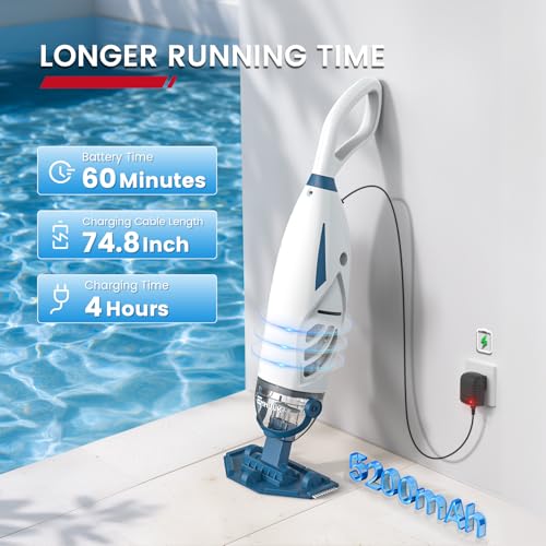 Image of PC68 Pool Vacuum, Upgraded 26.5 GPM Beast-Level Suction