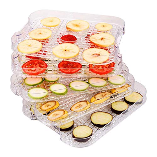 Dörrautomat ,Elektrischer Digitaler Dörrautomat Mit Timer Und Temperaturregelung ,5-Stufiger Lebensmittelkonservierer Gemüsetrockner Nützlich – Bild 3