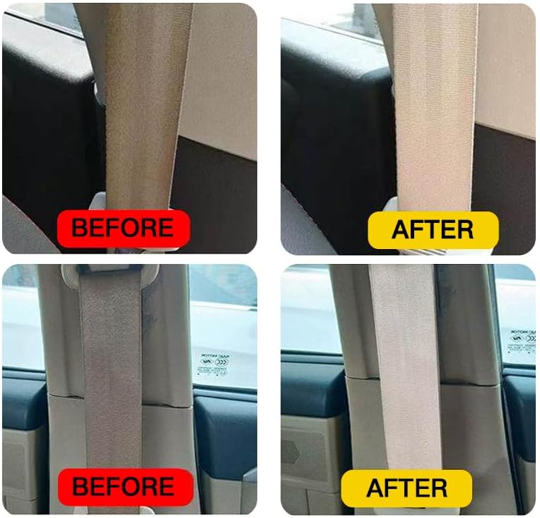 Car Cleaning Tools Neutral pH Interior Ceiling Leather Fabric and Carpet Multi-Purpose Anti-Aging Car Detailing Spray,Safe for Cars Truck RVs & More (200ML*3)