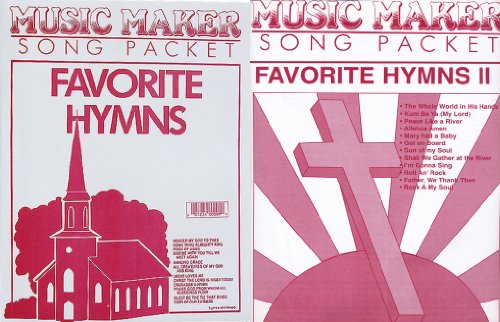 Music Maker Lap Harp Songsheets: Favorite Hymns Set 1 & 2