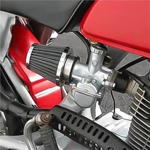 Filtre à air conique format compact 1 pièce pour moto à col ajustable - 5
