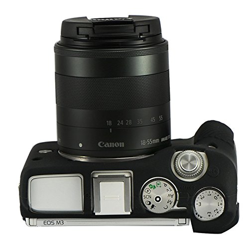 canon eosm3 ミラーレスカメラ　キャノン　カメラ　レンズ　バッグ Amazon.co.jp: FIRST2SAVVV 黒 Canon EOS M3 専用 TPUシリコンカメラ