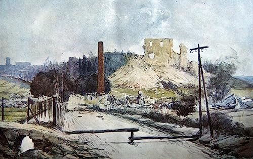 Affiche Coucy-le-château François Flameng déco murale salon 60x90cm
