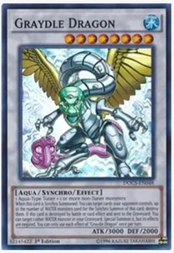 Amazon.co.jp: 遊戯王 - グレイドルドラゴン DOCS-EN048 1st Edition 
