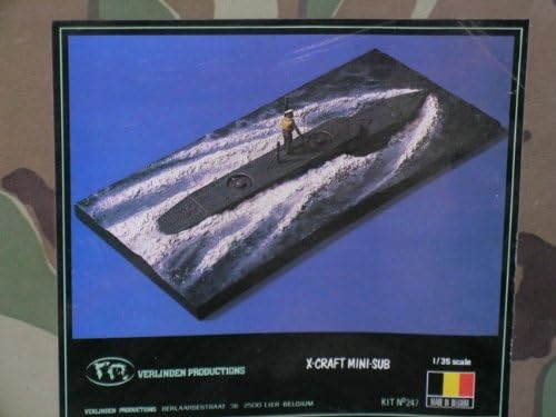 Verlinden Productions"X-Craft Mini Sub"-Resin Model Kit