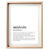 🖼️ Décoration murale élégante : Idéale pour un cabinet médical, hôpital ou salle de consultation.