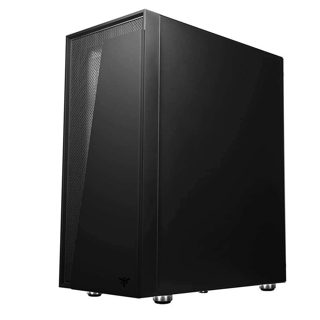 Case Itek Vertibra V210 - Torre de Juegos Middle Tower, 12 cm ARGB, 2 x USB3, Panel Temp Glass (ITGCAVV210)